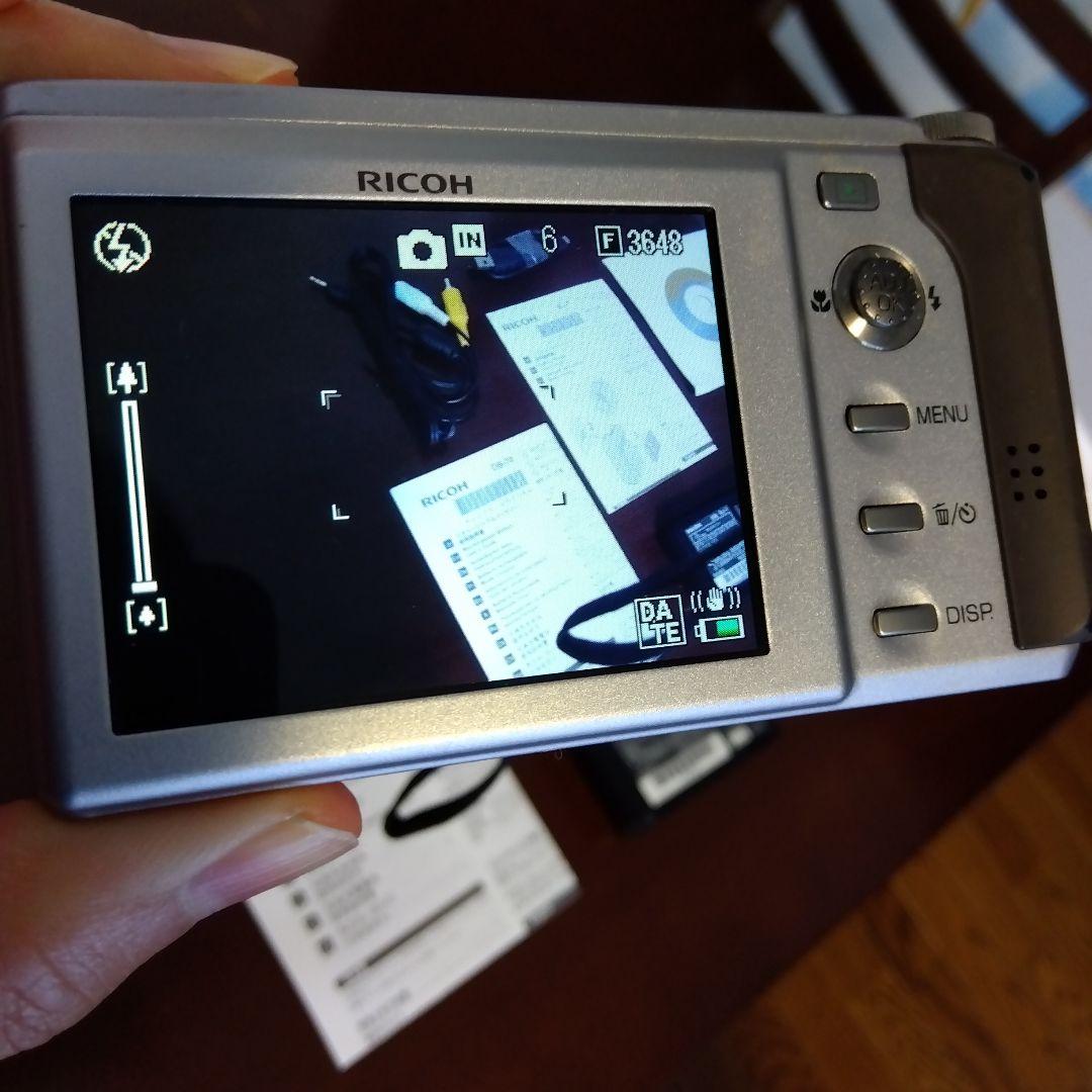 【動作品】RICOH リコー コンパクトデジタルカメラ R8　メモリーカード付き