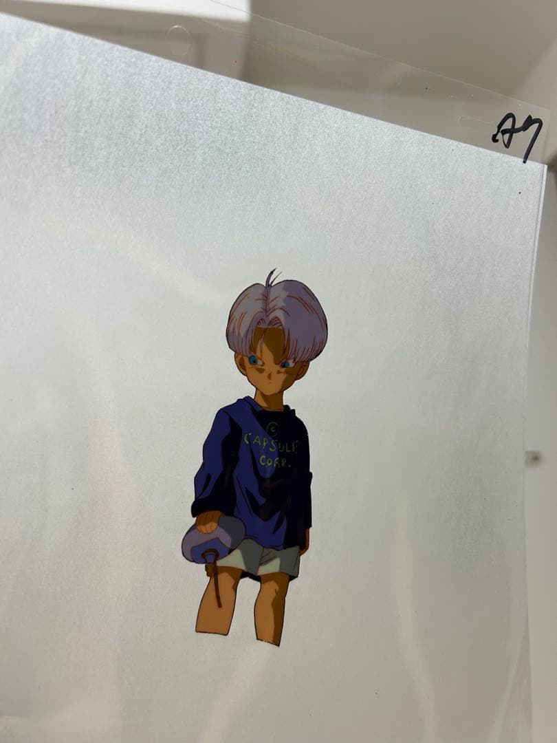 ドラゴンボール　トランクス　セル画