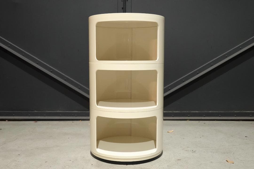 ◉Kartell◉　Componibili コンポニビリ　3段　キャビネット