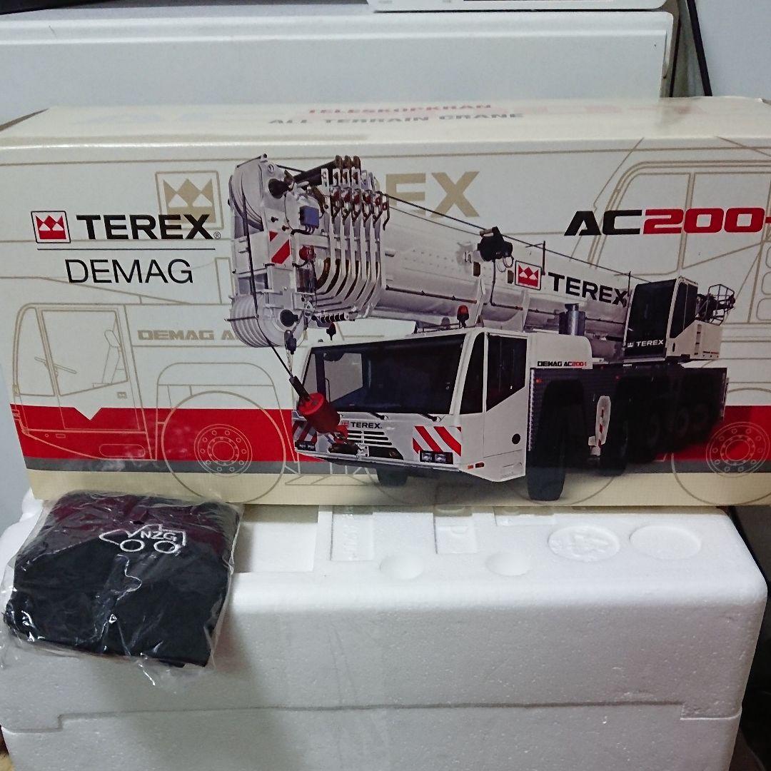 1/50 レア テレックスデマグ AC200-1 建機 NZG クレーン車