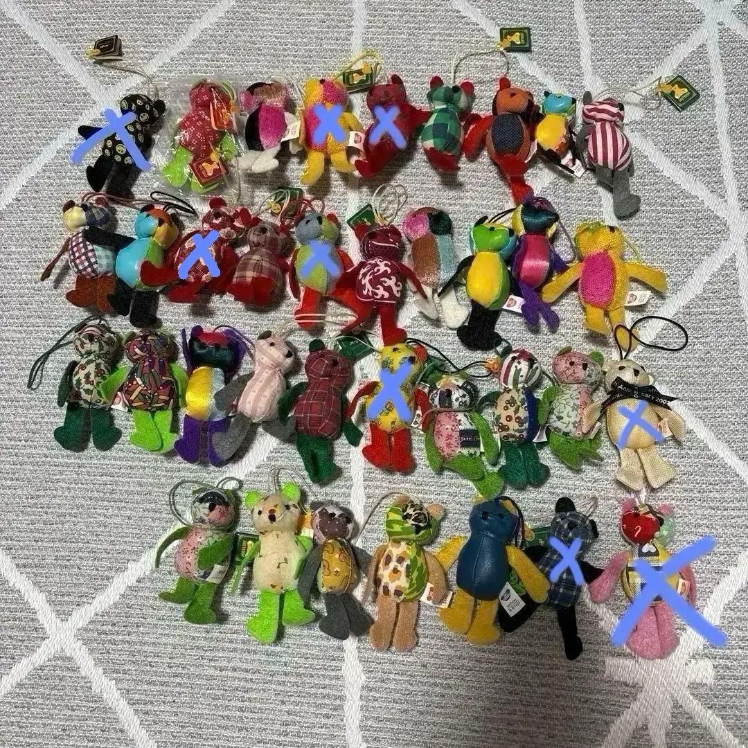 バラ売可【365日のバースデーテディ27体】