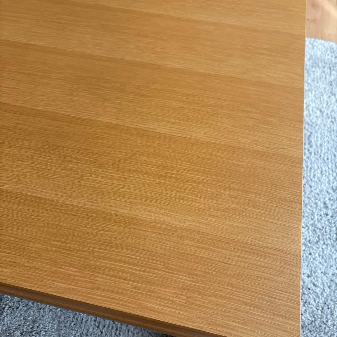 日本製　ナチュラル木製正方形こたつテーブル