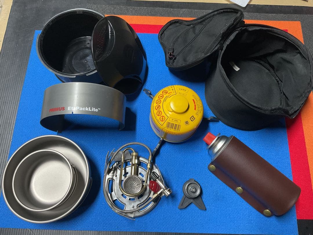 PRIMUS Eta pack light 動作良好美品&新品チタンクッカー２点