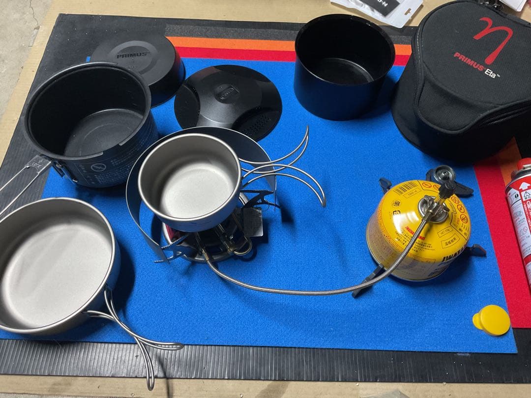 PRIMUS Eta pack light 動作良好美品&新品チタンクッカー２点