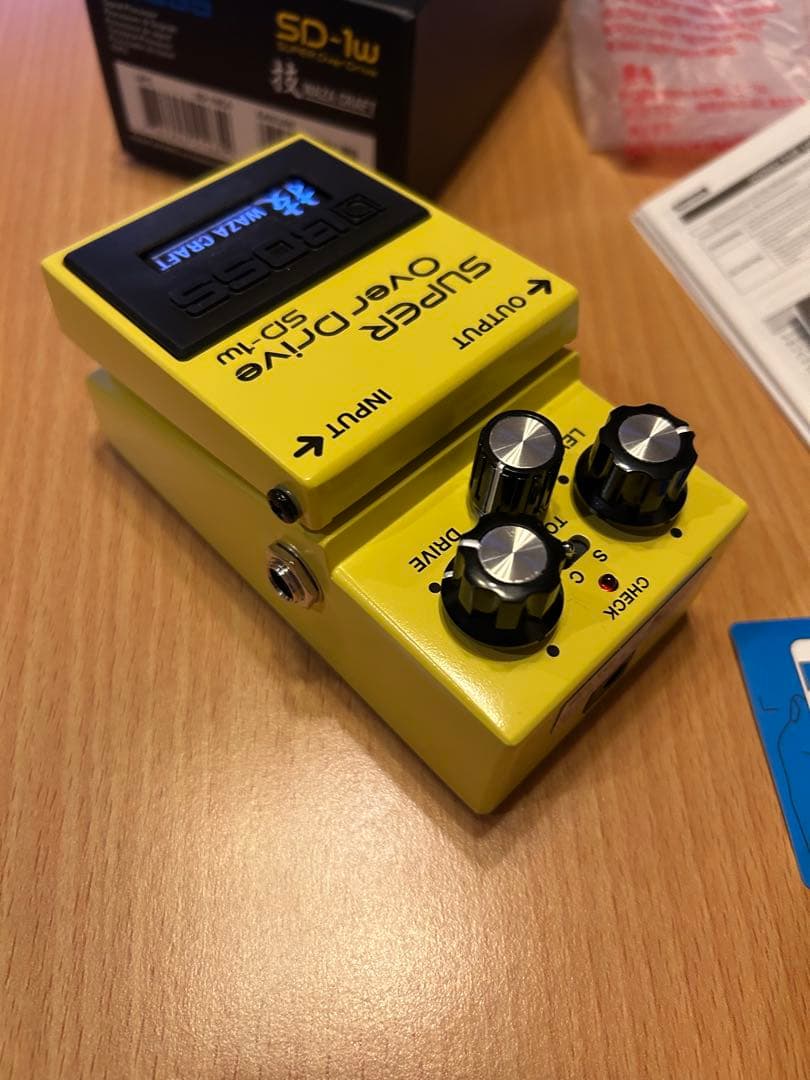 BOSS SD-1w SUPER OverDrive ほぼ未使用です