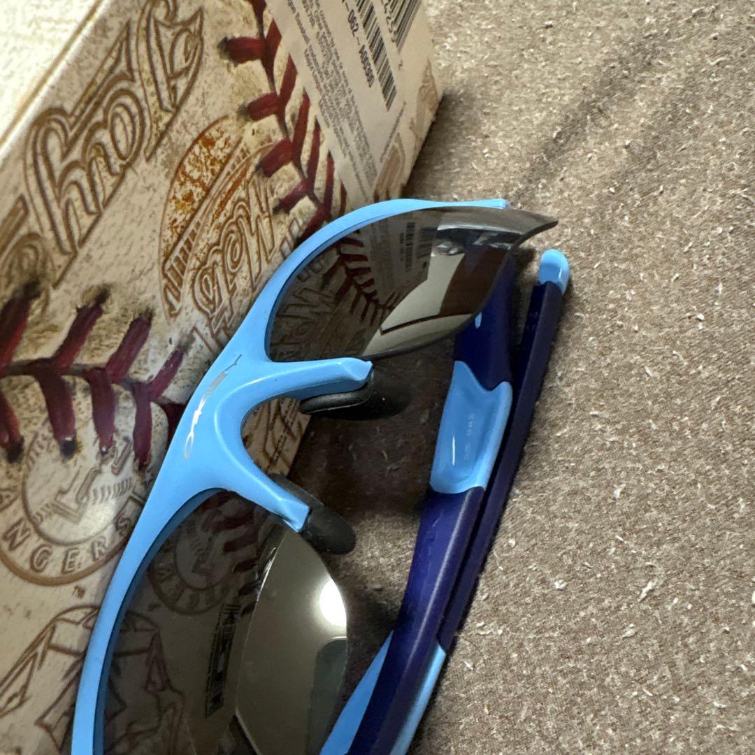 新品　オークリー　TB FLAK JACKET XLJ ライトブルー