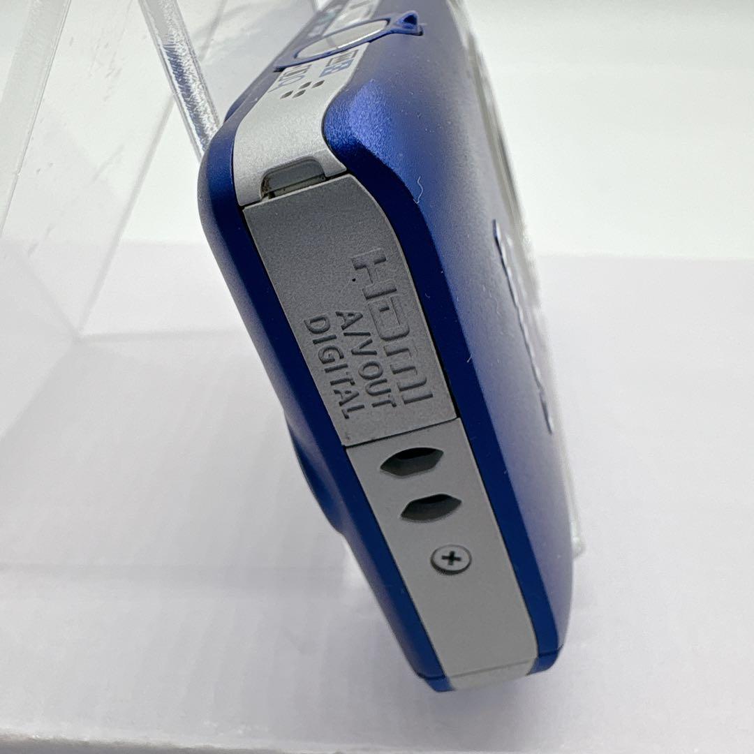 Canon IXY 210F デジタルカメラ ブルー バッテリーチャージャー付き