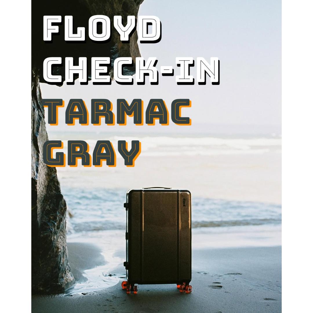 フロイド チェックイン スーツケース ターマックグレイ FLOYD