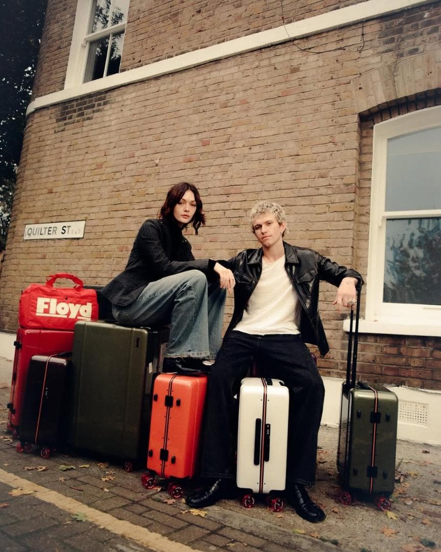 フロイド チェックイン スーツケース ターマックグレイ FLOYD