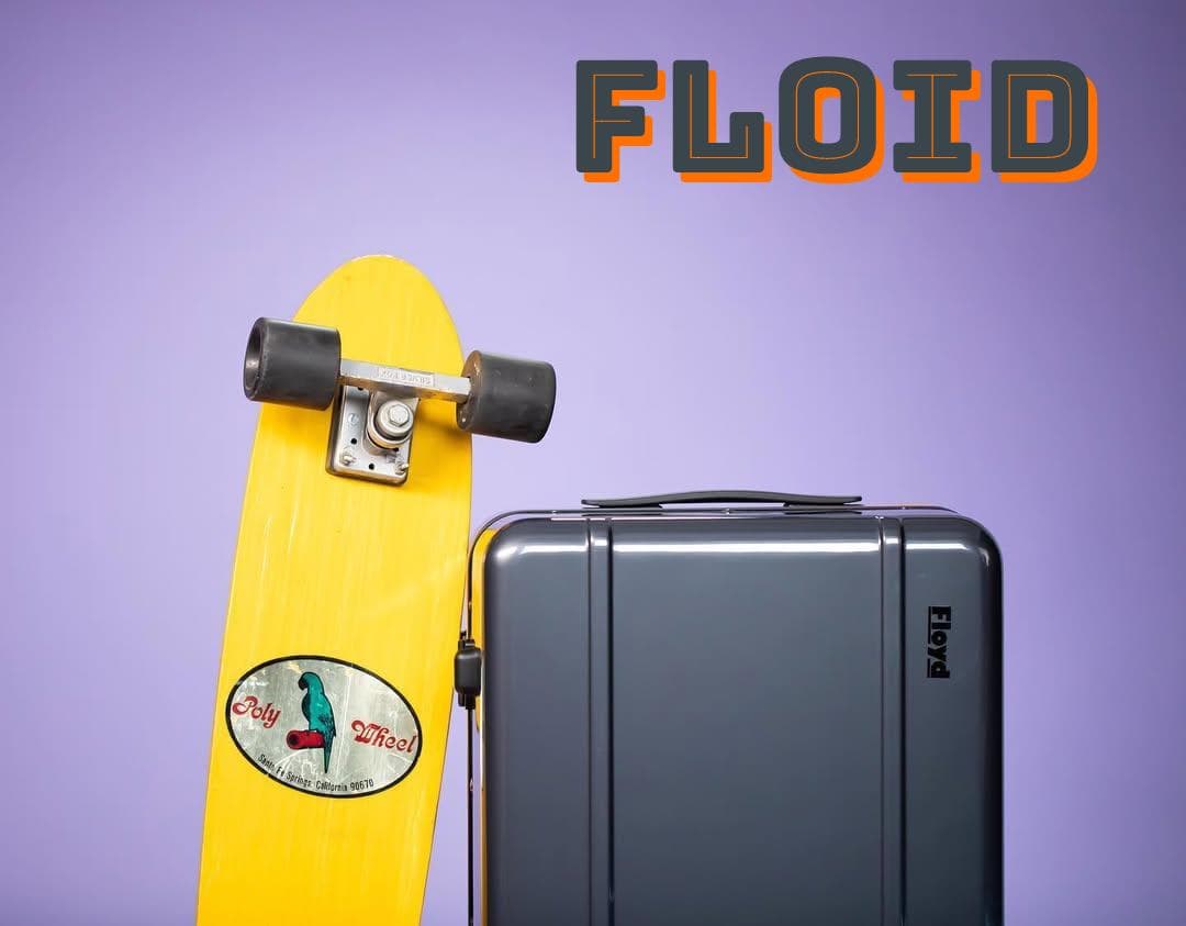 フロイド チェックイン スーツケース ターマックグレイ FLOYD