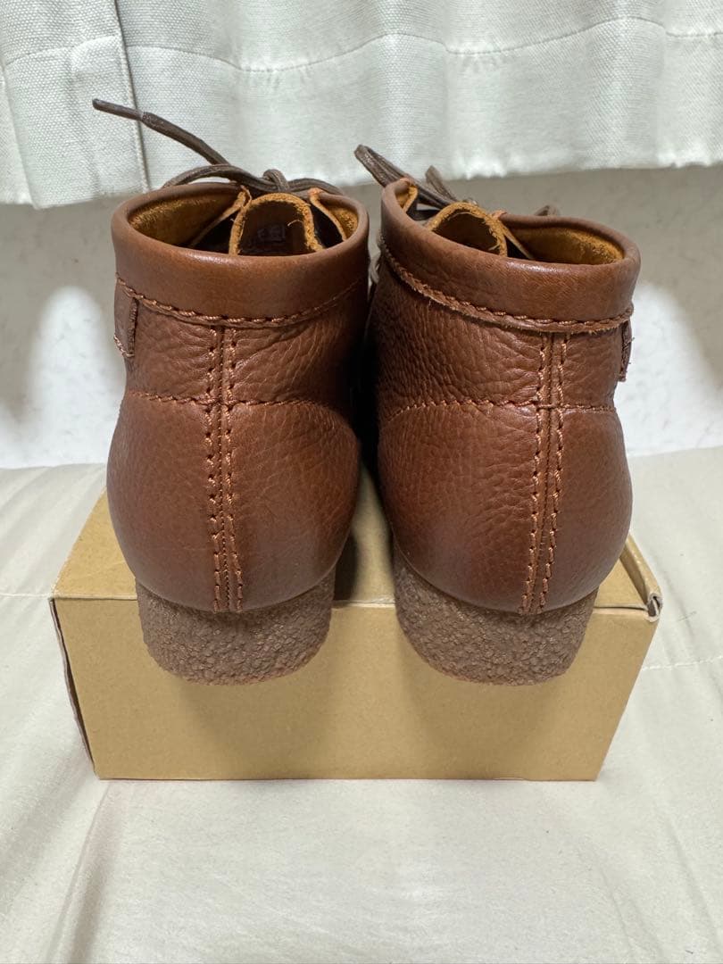 【新品未使用】クラークス シェイカーブーツ ブラウンレザー