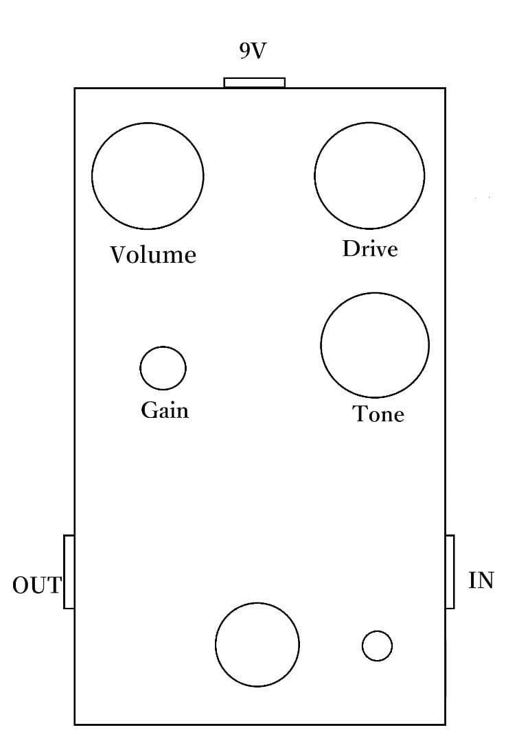 自作 Morning Glory ハンドメイドエフェクター