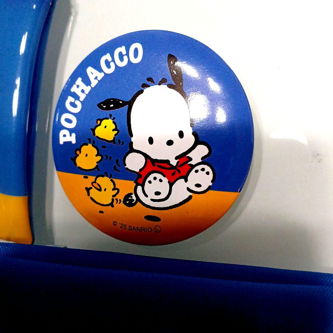 サンリオキャラクターズ　フラットポーチ　巾着　缶バッチ　アクリルキーホルダー