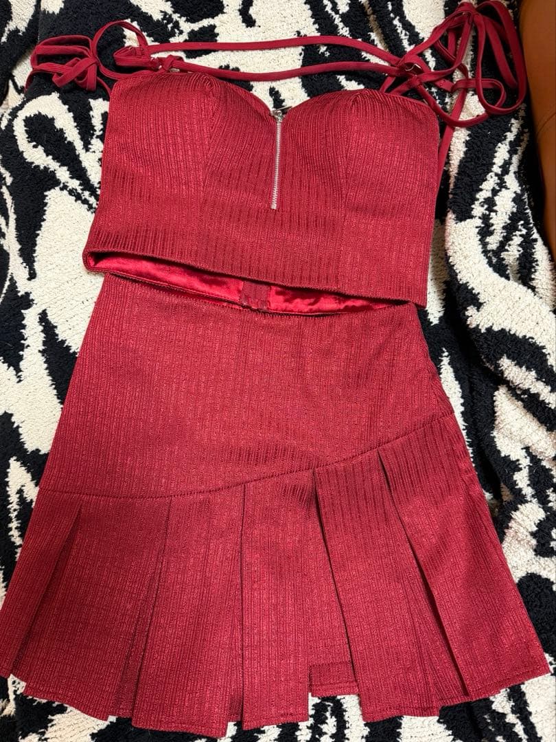 最終値下 ROBE de FLEURS 肩リボンドレス