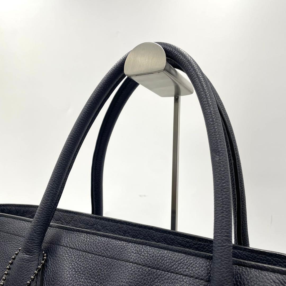 【希少・極美品】コーチ　トートバッグ　マーサー　リファインドペブルドレザー