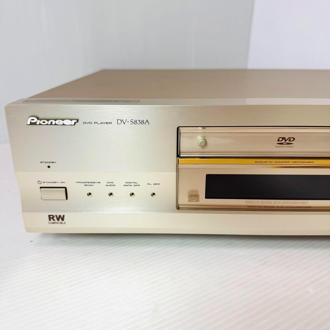 パイオニア DV-S838A DVD/CD プレーヤー　CDデッキ