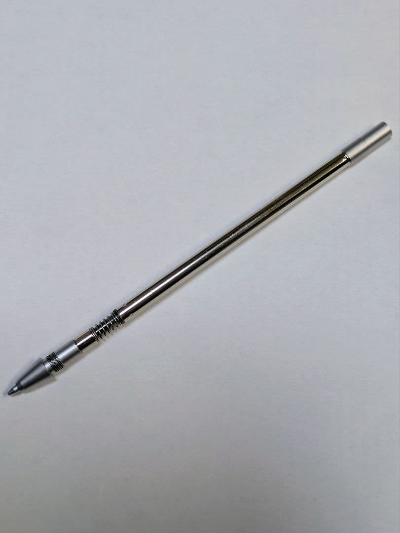 野原工芸　マーブルウッド旧型シャープペン 固定式口金、可動式口金