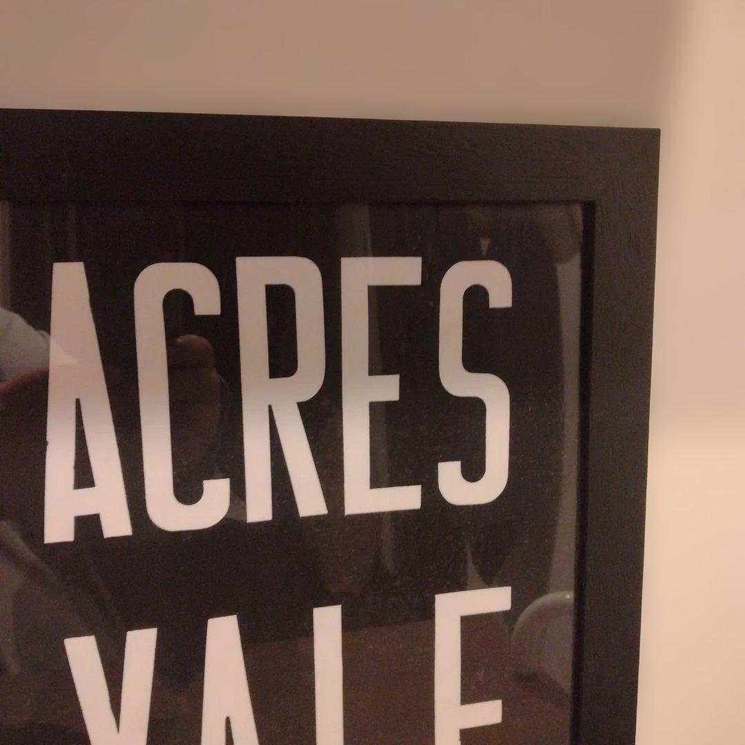 【希少】バス・地下鉄ヴィンテージサインロール（本物）【1点】