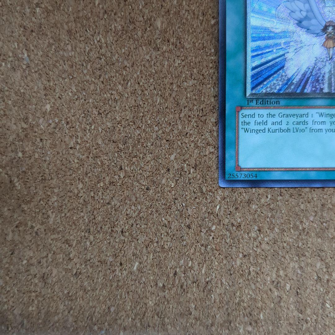 遊戯王旧アジア版1st　進化する翼レリーフ