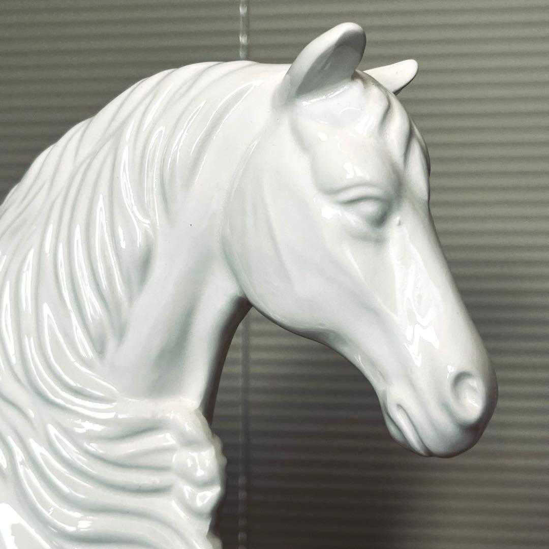【新品、非売品】ホワイトホース　陶器　置き物　置物　ウイスキー　ノベルティ　大型