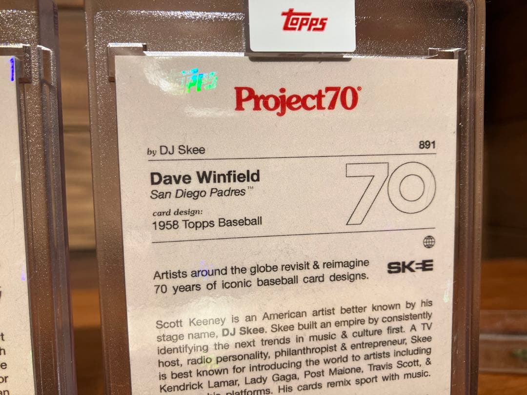 【未開封】Topps Project70® 大谷翔平#890,891 2枚セット