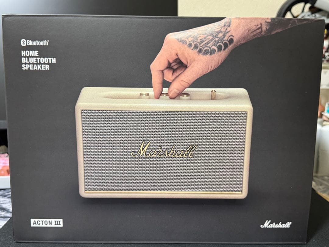 マーシャル　ACTON3 iii Bluetoothスピーカー クリーム