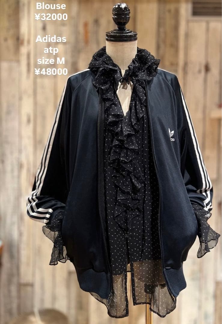 vintage アディダス　ジャケット　トラック　ATP ネイビー　菅田将暉