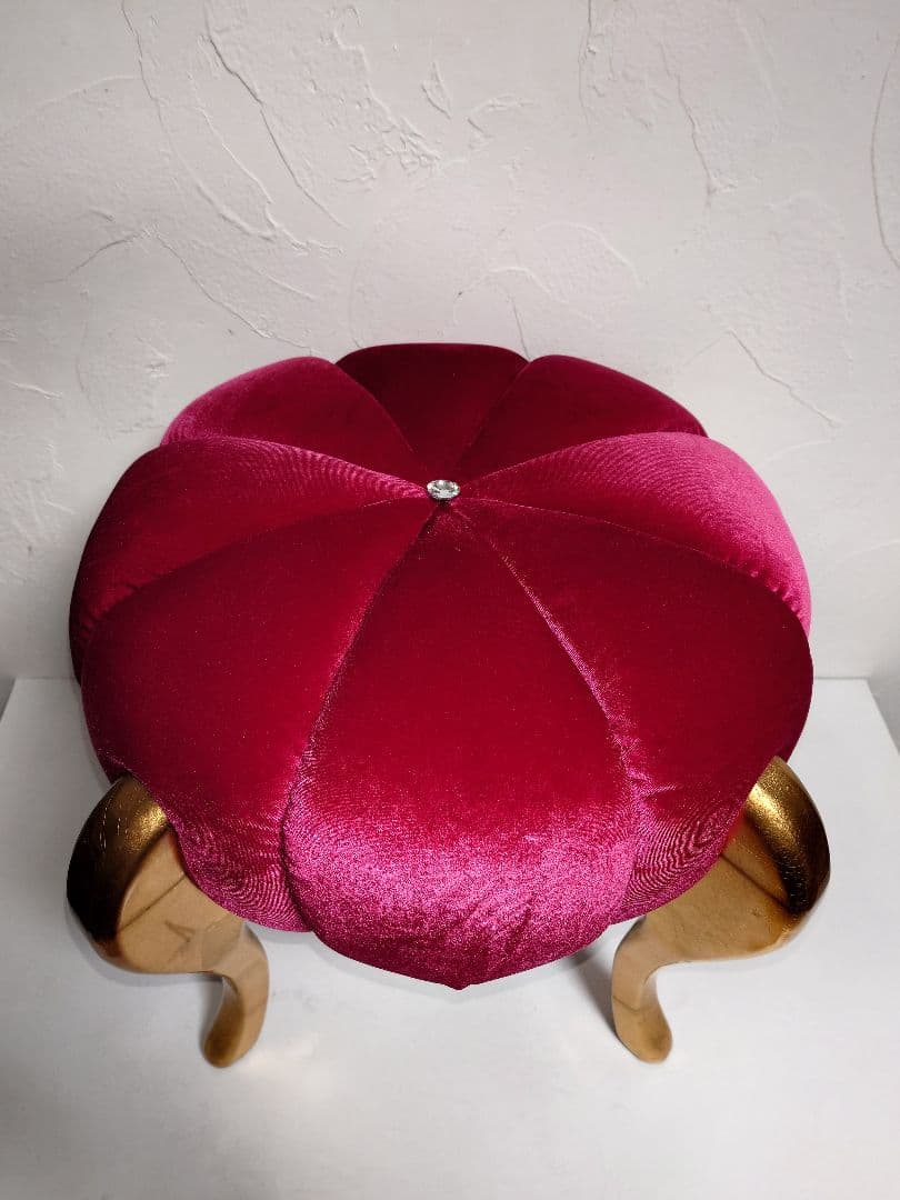 王様 貴族 椅子 かぼちゃ パンプキンスツール いす イス チェア CHAIR