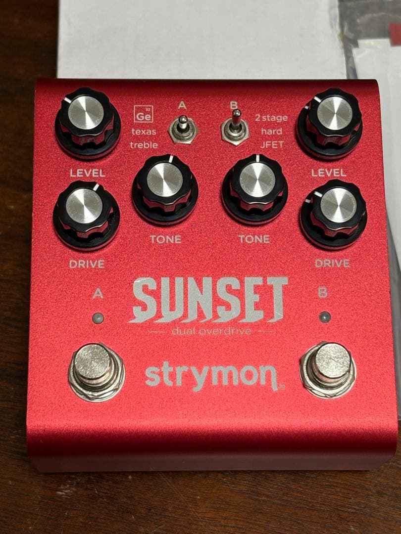 ジ*ー様 Strymon SUNSET デュアルオーバードライブ 箱無し