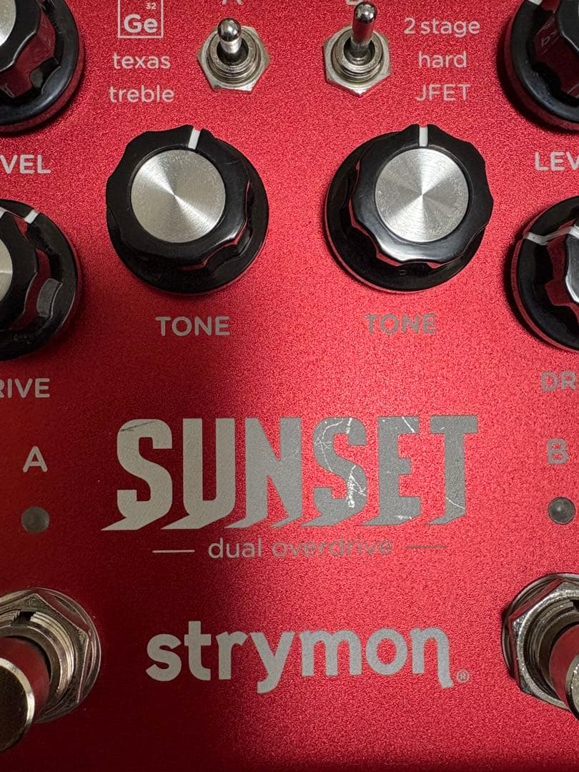 ジ*ー様 Strymon SUNSET デュアルオーバードライブ 箱無し