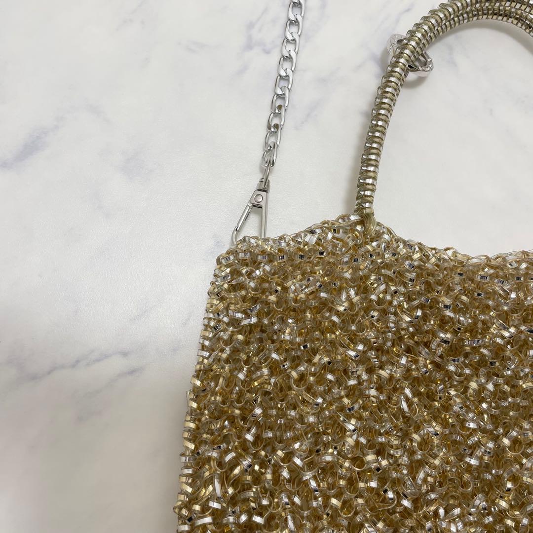 アンテプリマ　スタンダード　スクエア　ミディアム　シルバーゴールド