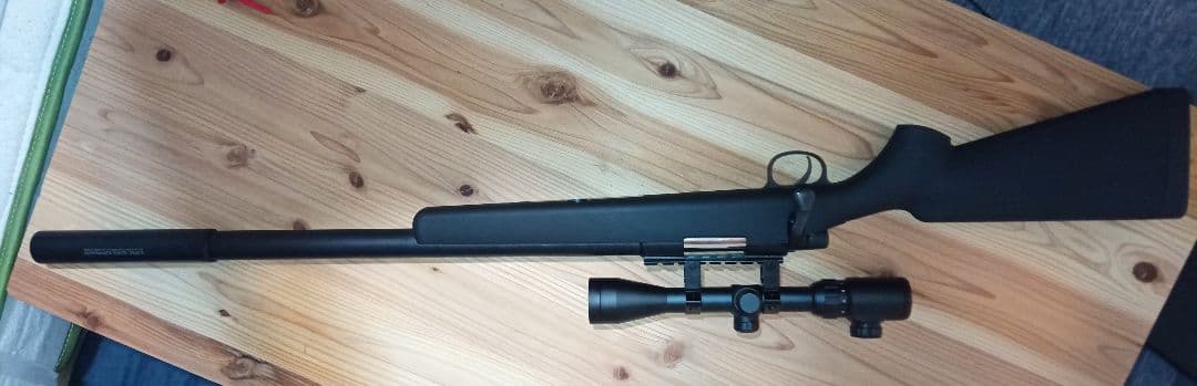 浩一　VSR-10　gスペック　エアコッキングライフル スコープ付き
