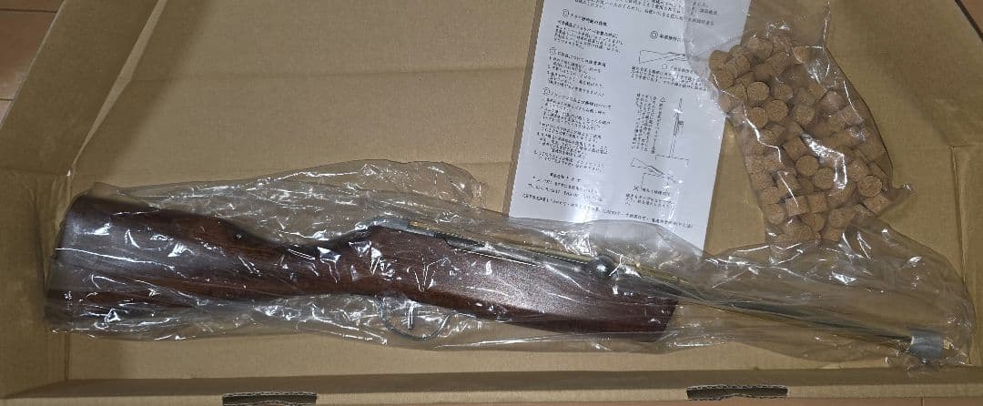 ☆未使用　ナカヤ　コルク銃　ゴールド　射的☆