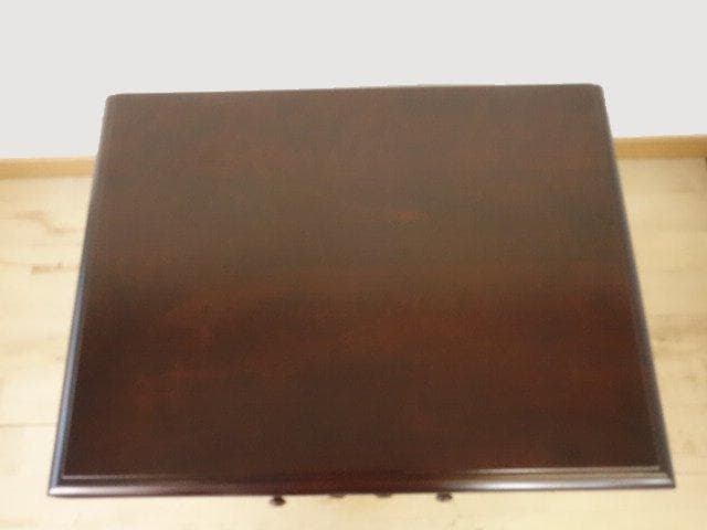 北海道民芸家具　ＴＶ台　テレビ台　サイドテーブル　再塗装済　ＵＳＥＤ