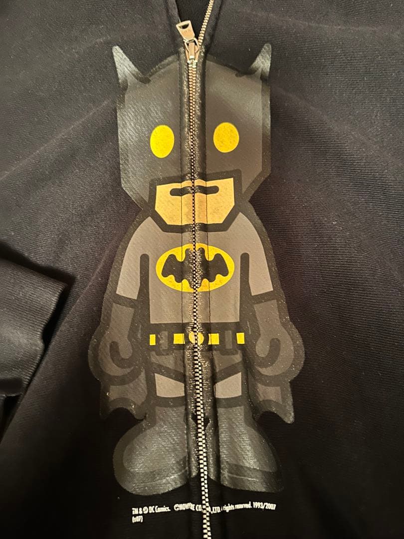 DC Comics × BAPE Batman フルジップ パーカー Mサイズ