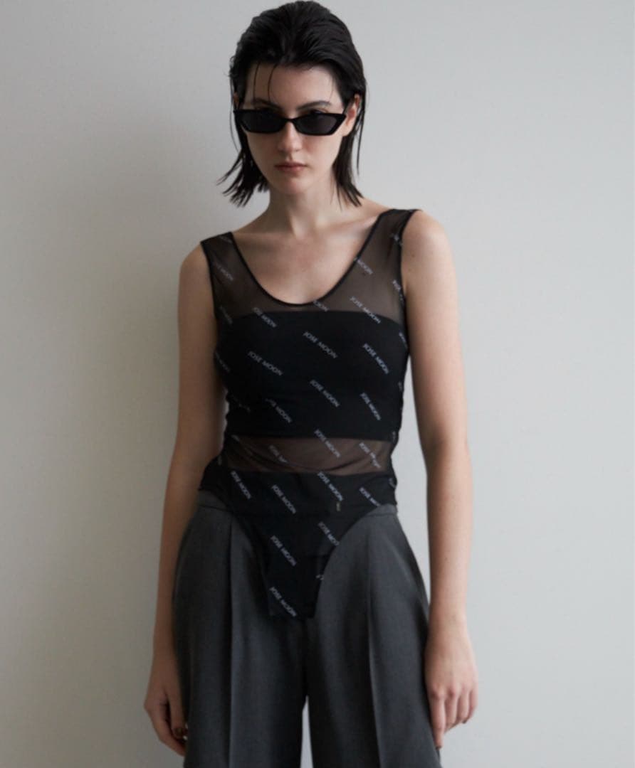 トップス josemoon SHEER BODY SUITS