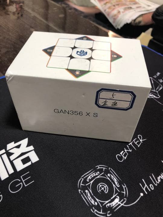 GAN 356XSM「電気メッキ」明るいピンク ルービックキューブ