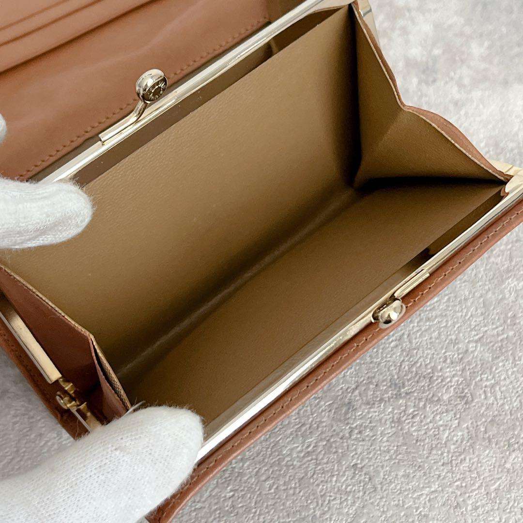 未使用級✨セリーヌ マカダム がま口 トリオンフ 二つ折り財布 pvc レザー