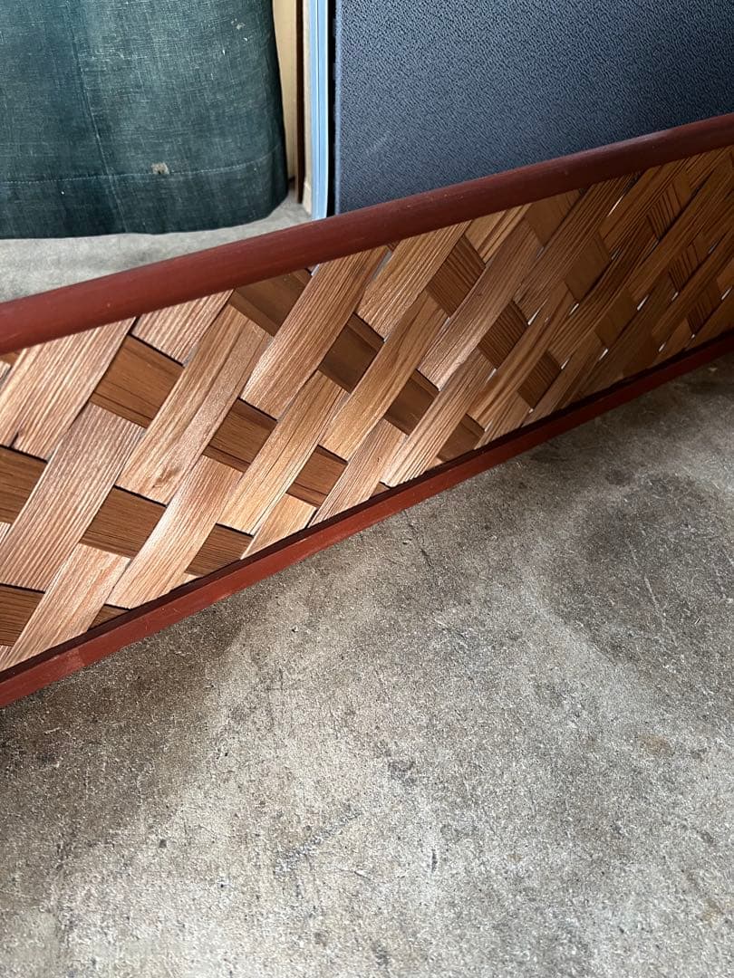 風炉先屏風　利休　茶道具 杉網代　衝立　裏千家　釜含めない