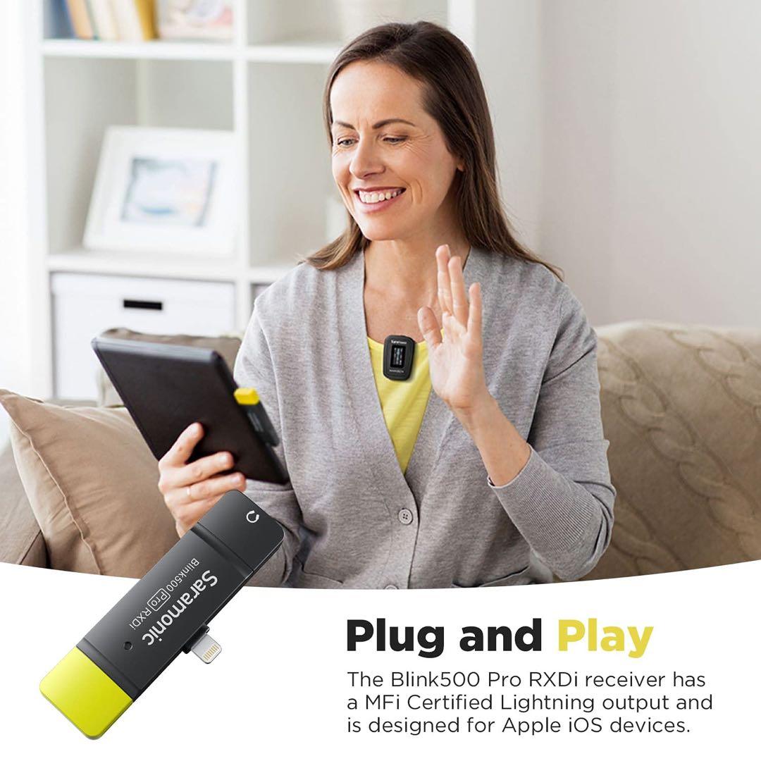 Blink 500PROシリーズ B3 ミニデュアルチャンネルワイヤレスマイク