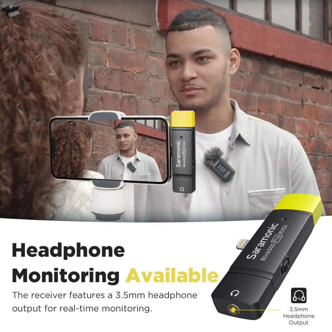 Blink 500PROシリーズ B3 ミニデュアルチャンネルワイヤレスマイク