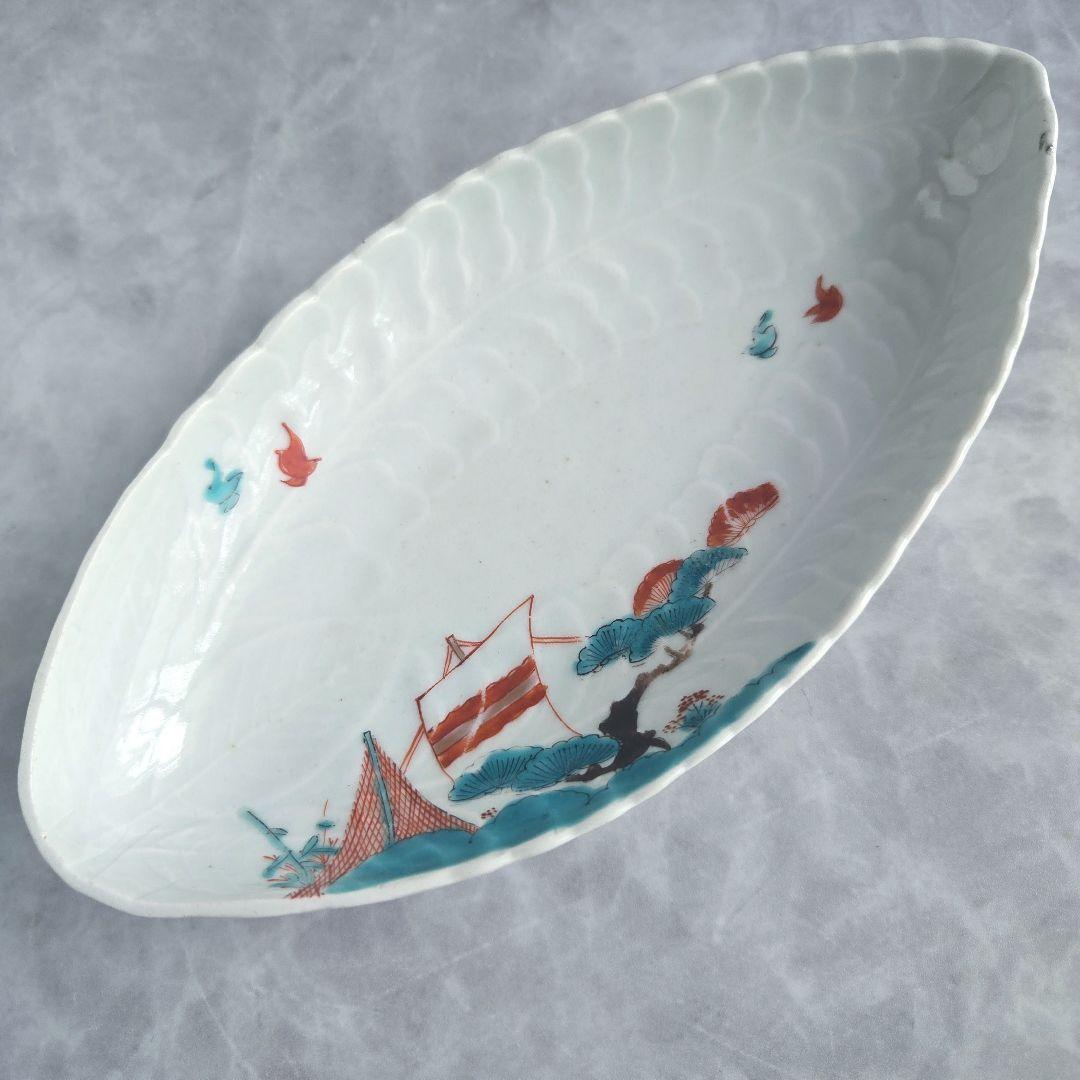 古伊万里　藤　色絵皿　江戸時代　染付　江戸　骨董　金直し　金継ぎ　アンティーク