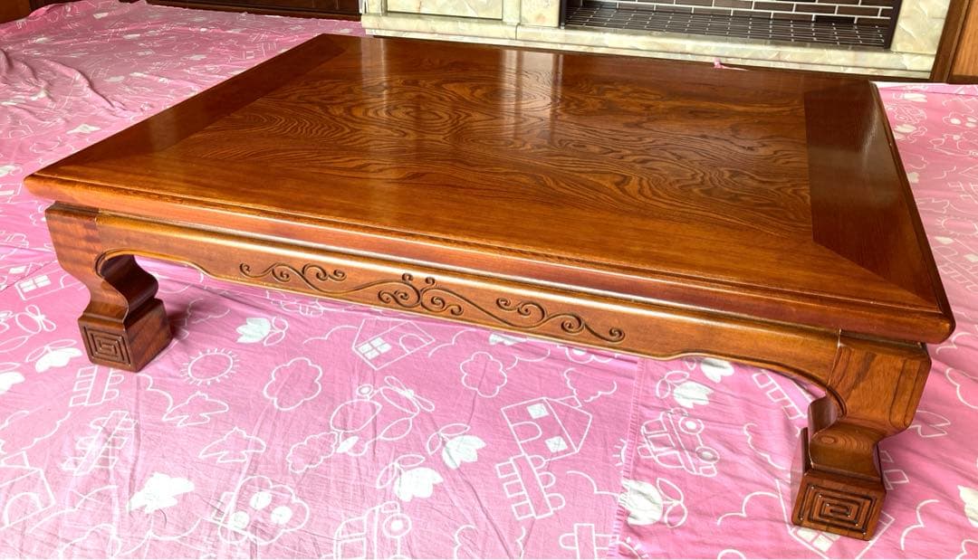 和室座卓　テーブル　木製　木目調　美品