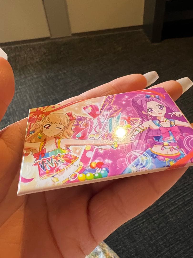 WM 神崎美月 夏樹みくる 缶バッジ アイカツ 映画 劇場 輝き ユニットカップ