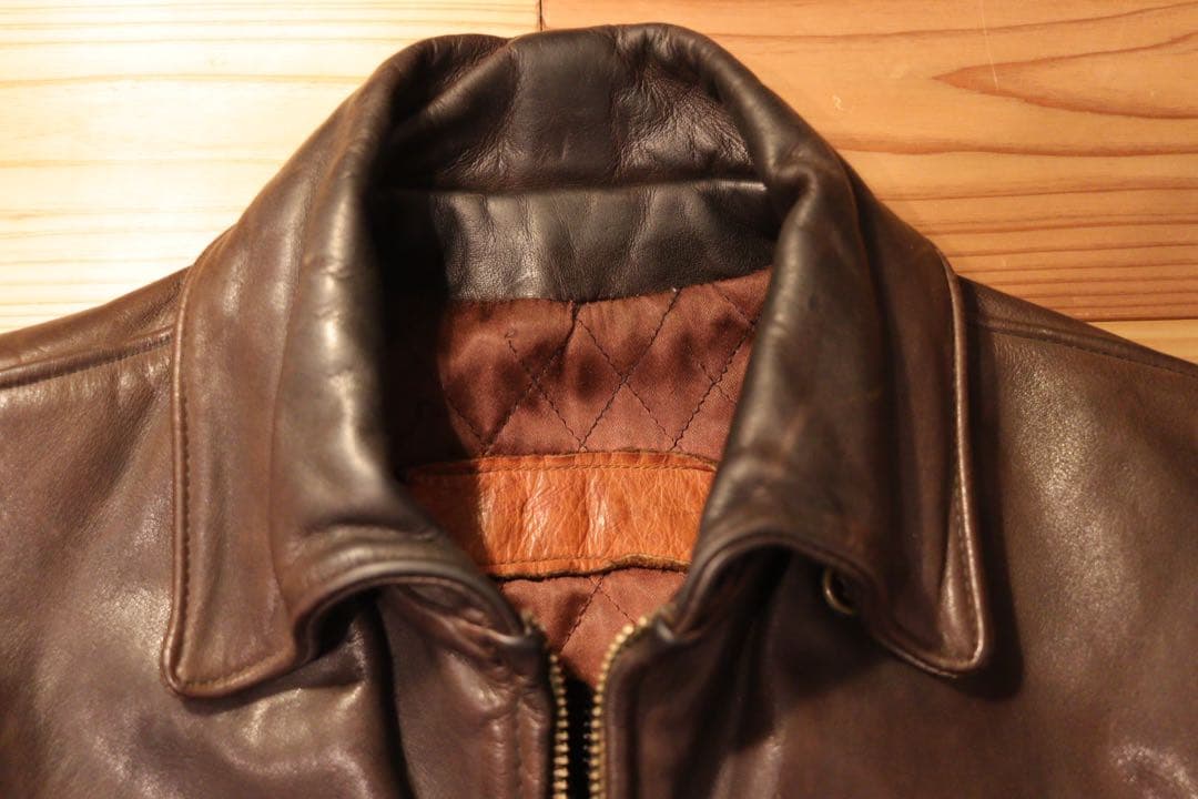 60s ホースハイド　ビンテージレザージャケット　rrl 山田蓮
