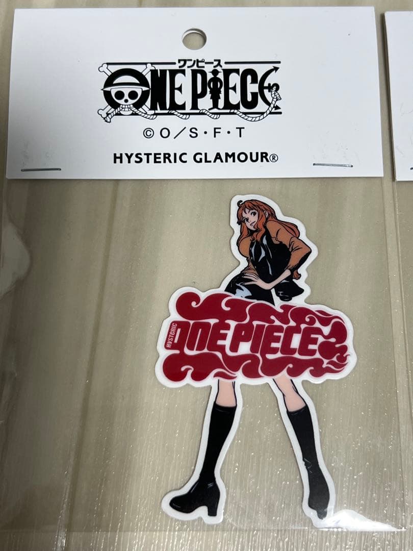 ★新品★ヒステリックグラマー☆ワンピースコラボ☆ステッカーノベルティー
