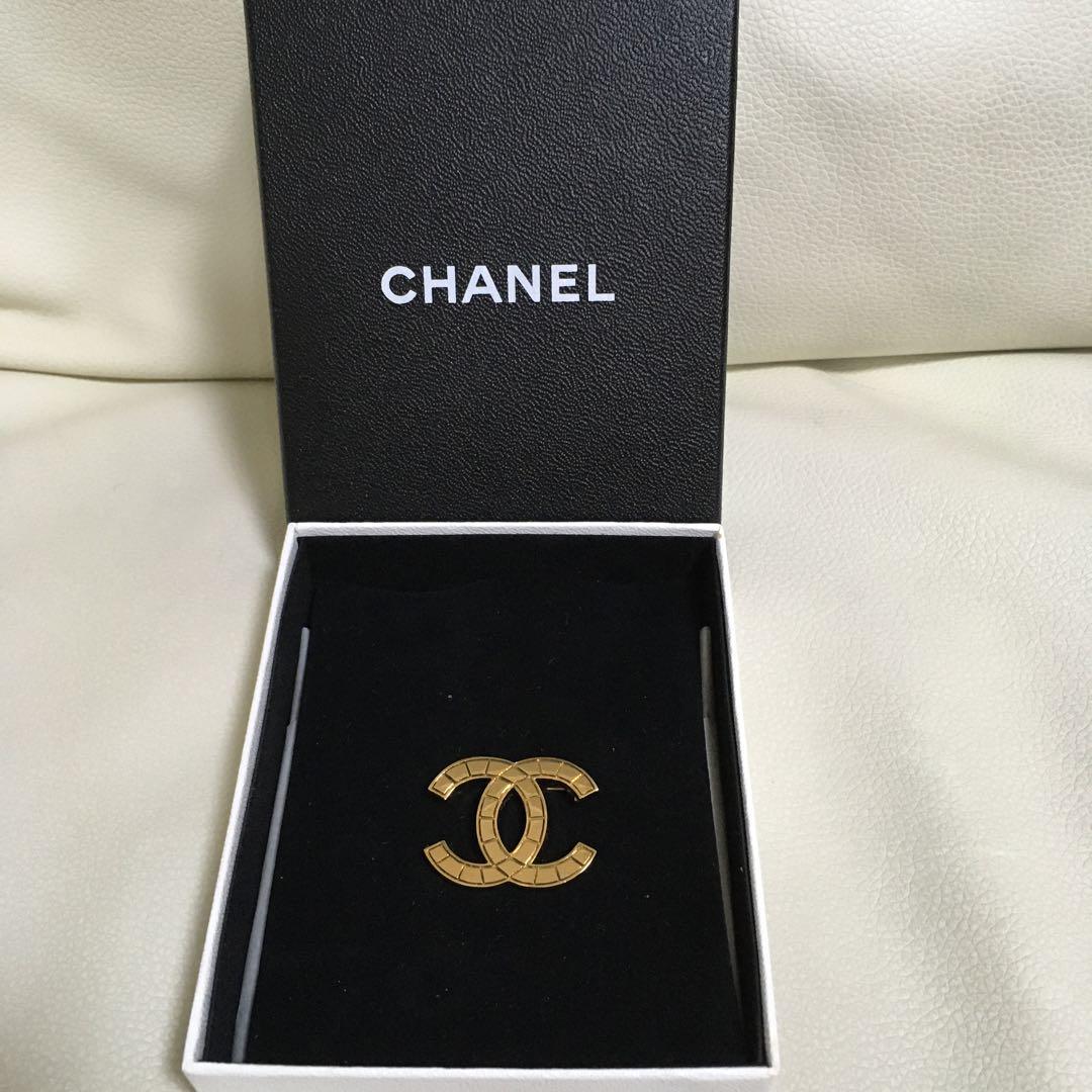 CHANEL シャネル　ココマーク　ブローチ