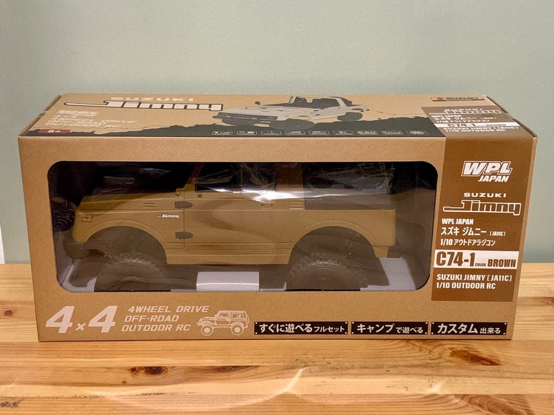 イサピー【新品】SUZUKI Jimny 1/10 オフロードRCカー