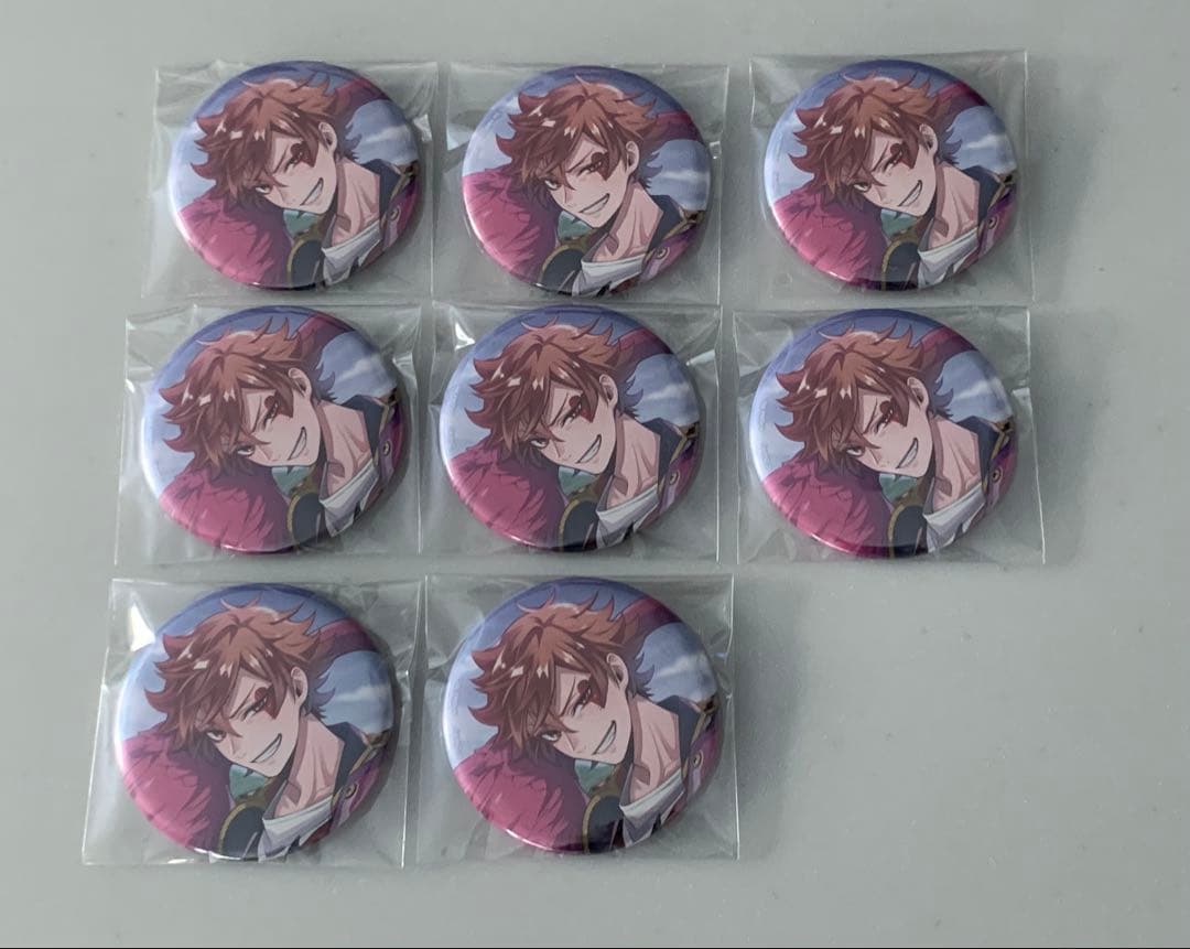 エース　寮服　缶バッジ ツイステ