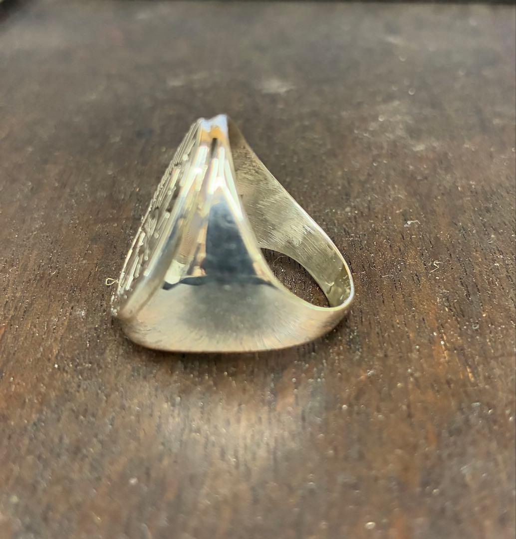 インディアンジュエリー　オーバーレイリング